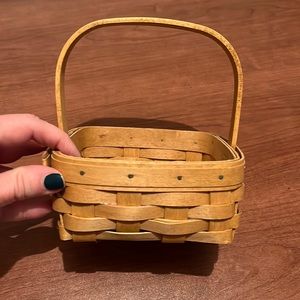 Vintage Longaberger 2003 Tarragon basket